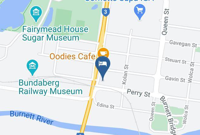 Bundaberg - Railway Hotel Maps