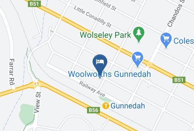Gunnedah - Railway Hotel Gunnedah Maps