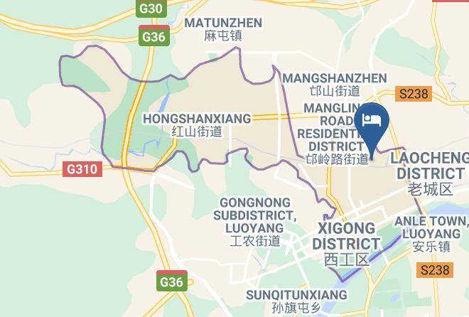 Luoyang - Railway Hotel Maps