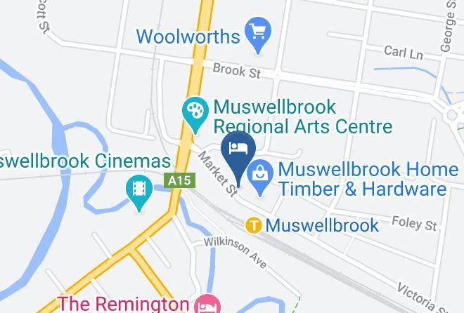 Muswellbrook - Railway Hotel Maps