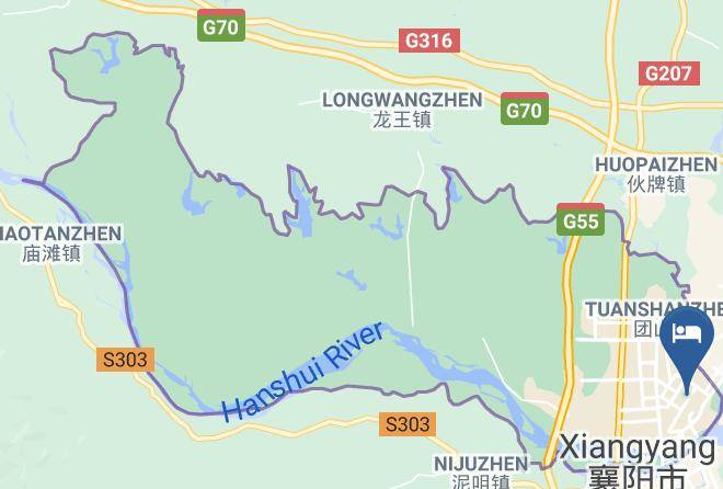 Xiangyang - Railway Hotel Maps