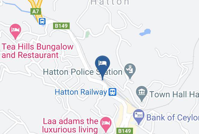 Kandy - Railway Lodge Maps
