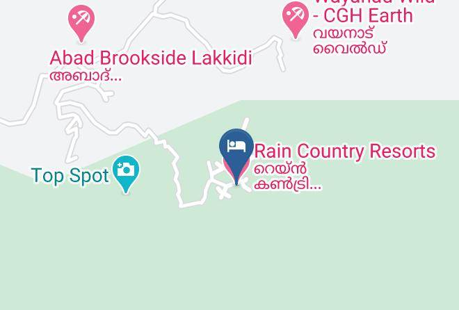 Rain Country Resorts Map