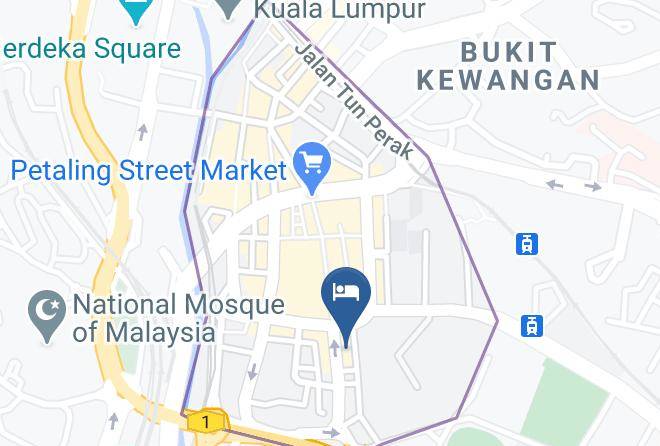 Kuala Lumpur - Rain Forest Hotel Maps