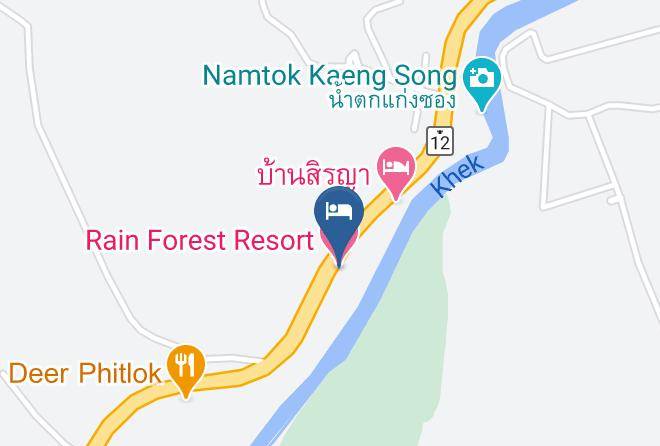 Amphoe Wang Thong - Rain Forest Resort Maps