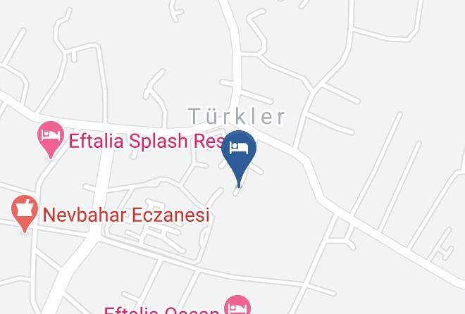Alanya - Raina Beach Hotel Maps