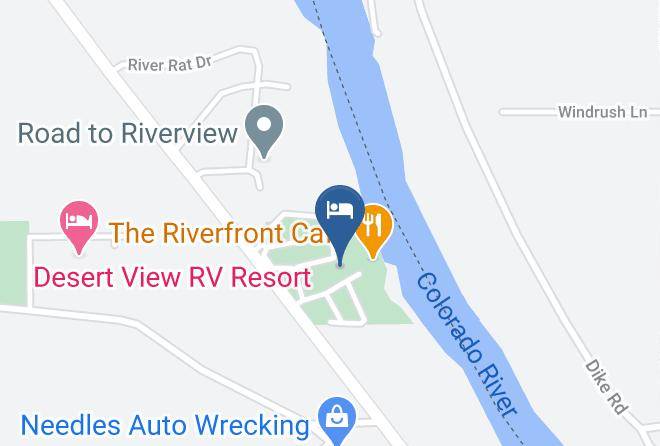 San Bernardino - Rainbo Beach Resort Maps