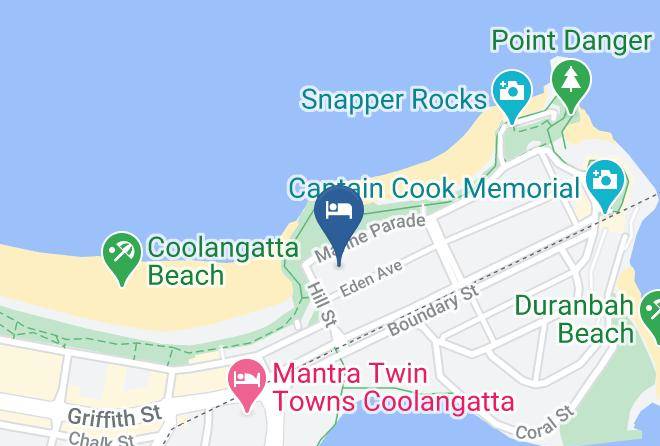 Gold Coast - Rainbow Bay Backpackers Maps