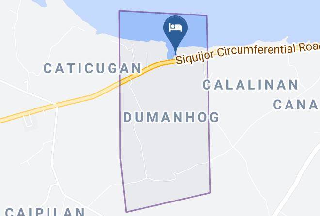 Siquijor - Rainbow Bay Resort Maps