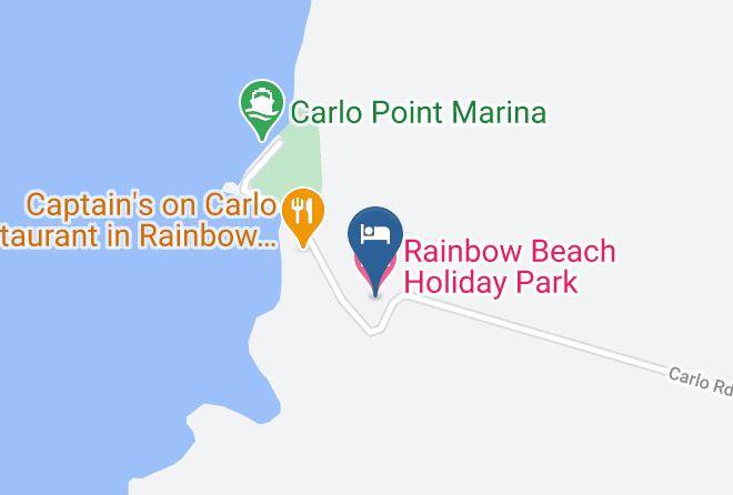 Gympie - Rainbow Beach Holiday Park Maps