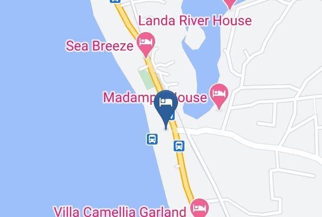 Galle - Rainbow Beach Hotel Maps