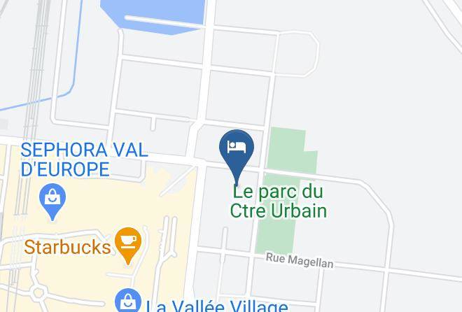 Seine Et Marne - Rainbow Duplex N1 For Disneyland Maps