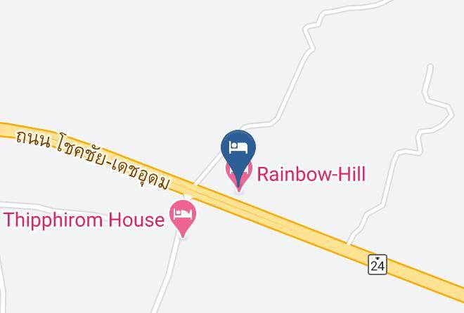 Amphoe Chaloem Phra Kiat - Rainbow Hill Hotel Maps
