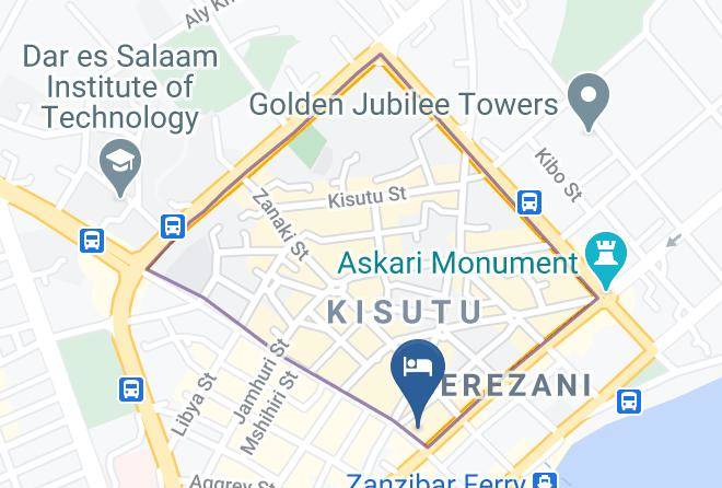 Kinondoni - Rainbow Hotel Maps