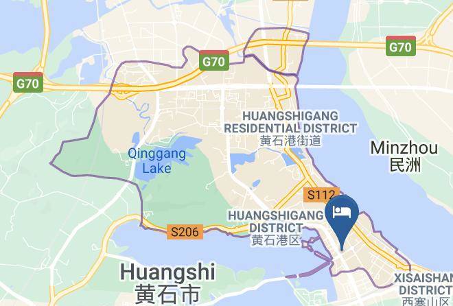 Huangshi - Rainbow Hotel Maps
