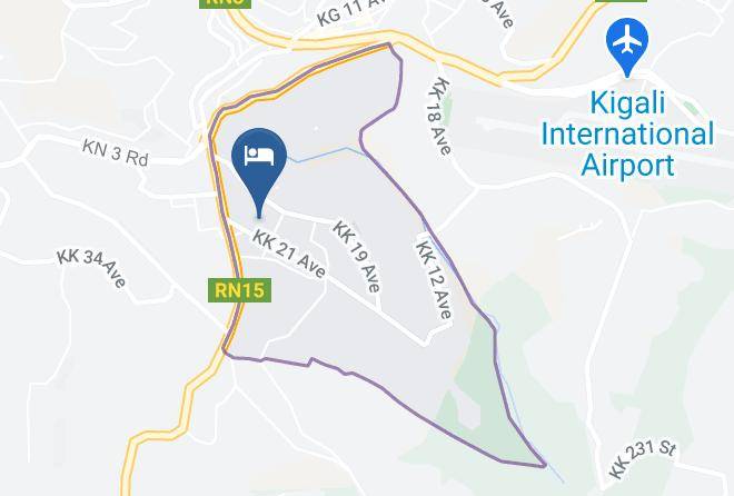 Kigali - Rainbow Hotel Maps
