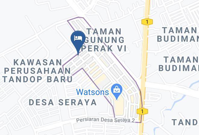 Daerah Kota Setar - Rainbow Hotel Maps
