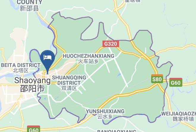 Shaoyang - Rainbow Hotel Maps