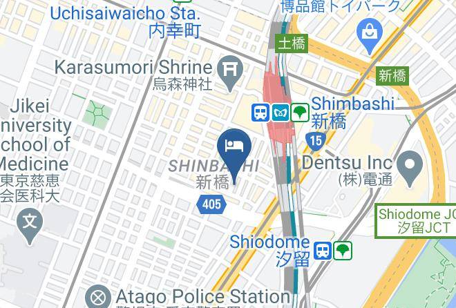 Minato Ward - Rainbow Hotel Maps