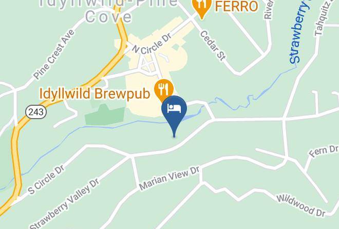 Rainbow Inn On Strawberry Creek Map