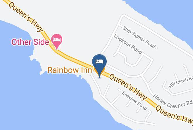 Eleuthera - Rainbow Inn Restaurant Maps