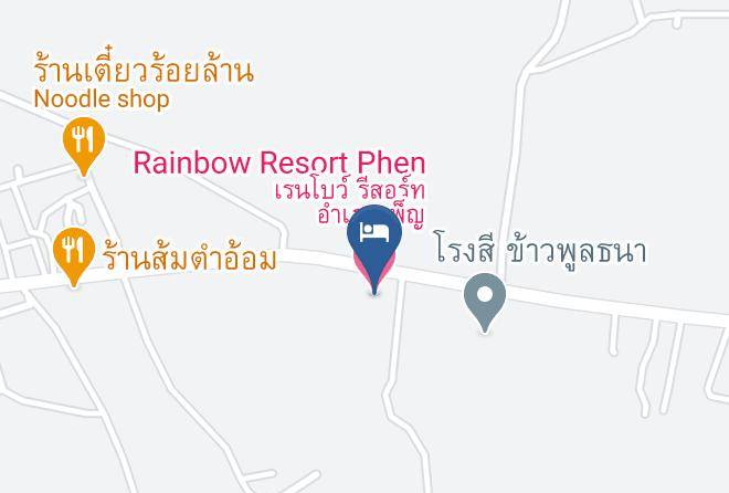 Amphoe Phen - Rainbow Resort Phen Maps