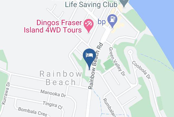 Gympie - Rainbow Sands Resort Maps