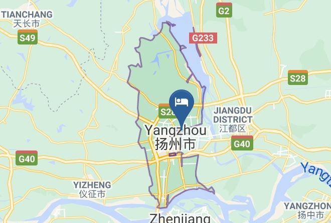 Yangzhou - Rainbow Square Hotel Maps
