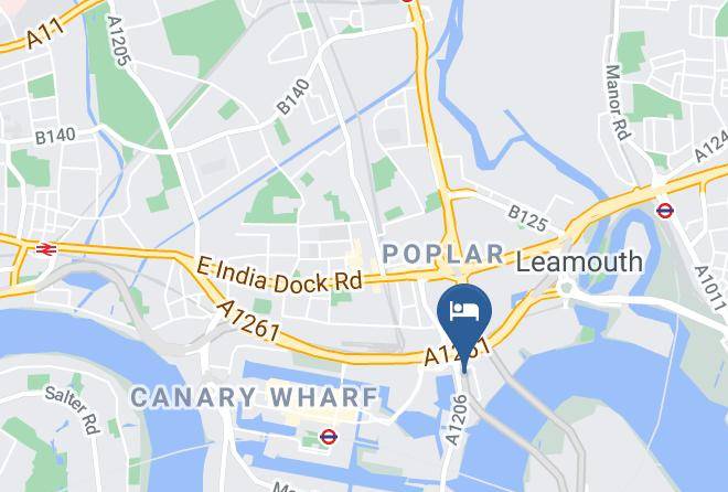 London - Rainbow Studio Canary Wharf Maps