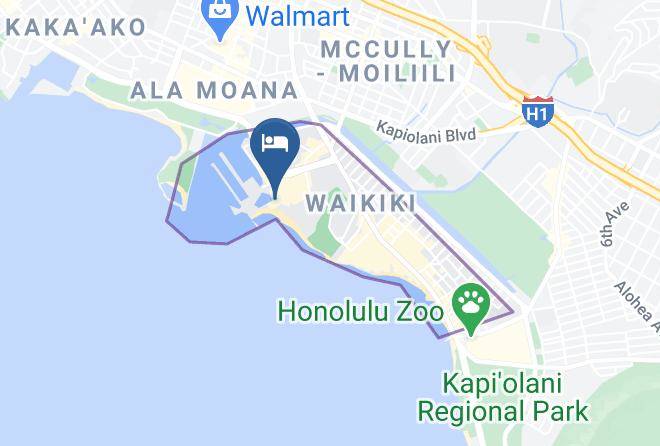 Honolulu - Rainbow Tower Maps