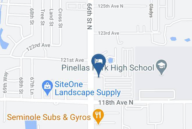 Pinellas - Rainbow Village Of Largo Maps