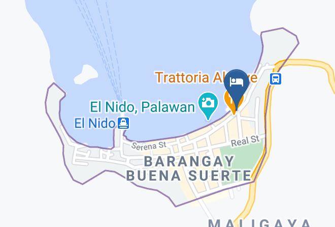 Rainforest Beach Hotel Map