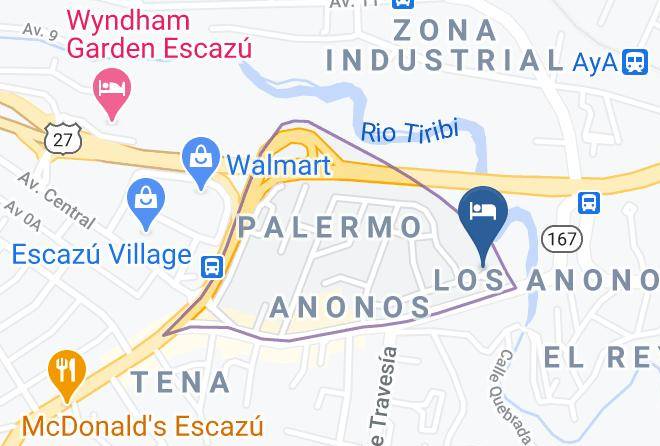 Escazu - Rainforest Dreams Maps