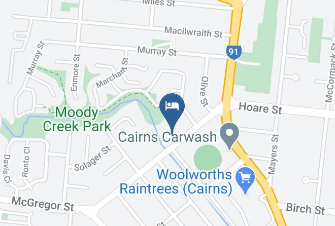 Rainforest Grove Holiday Resort Map