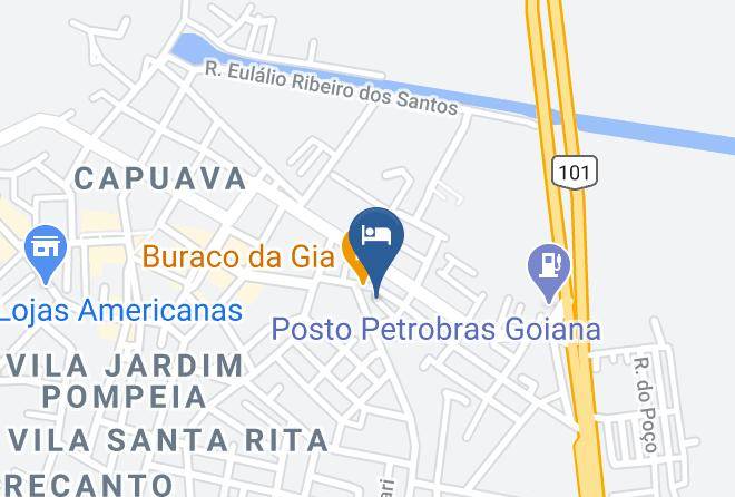 Goiana - Rainha Hotel Maps