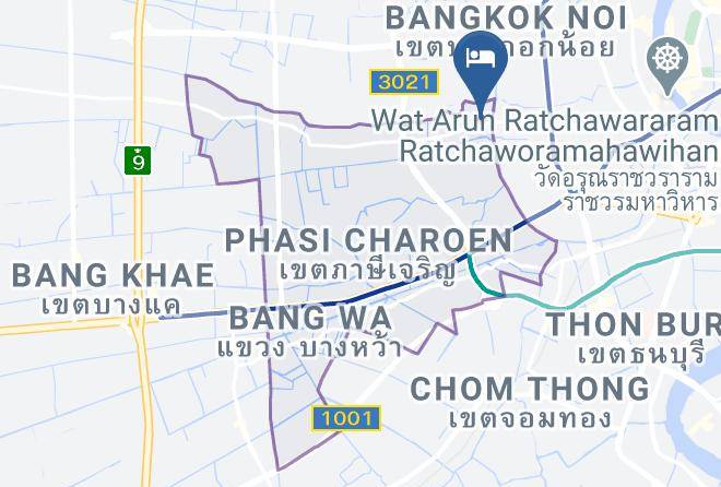 Phasi Charoen District - Raining Outside Maps