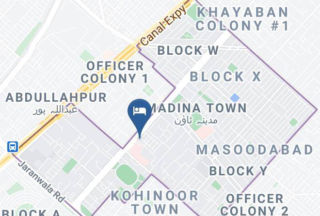 Islamabad - Raj One Hotel Maps