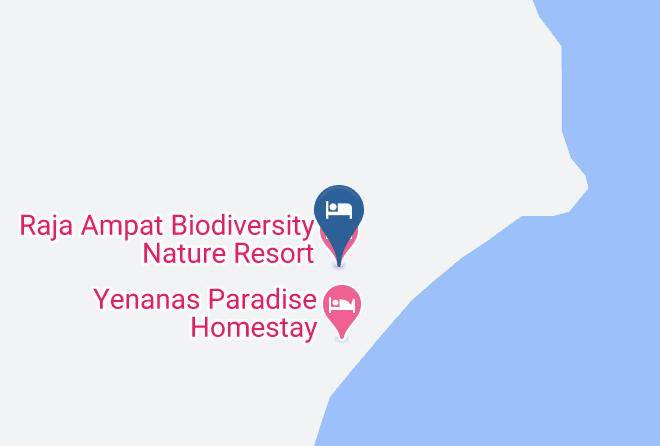 Raja Ampat Regency - Raja Ampat Biodiversity Nature Resort Maps