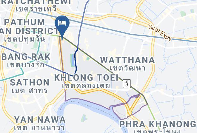 Khlong Toei District - Rajah Hotel Maps