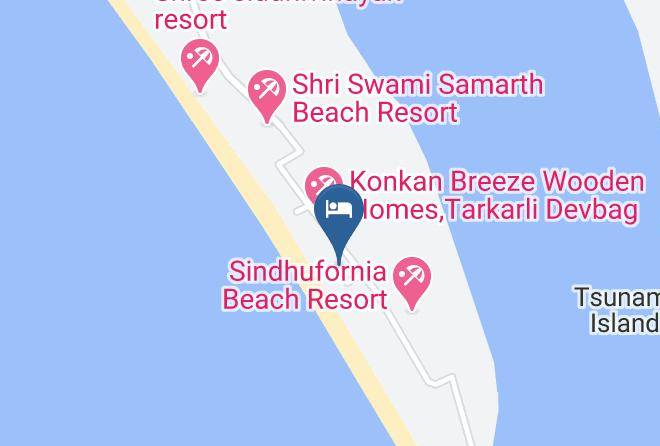 Vengurla - Rajanand Palace Beach Resort Maps