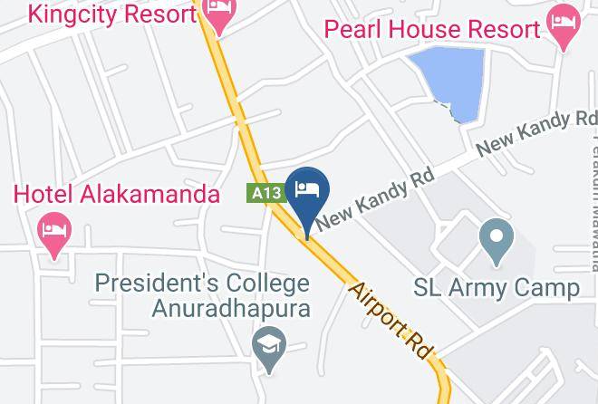 Anuradhapura - Rajarata White Palace Maps