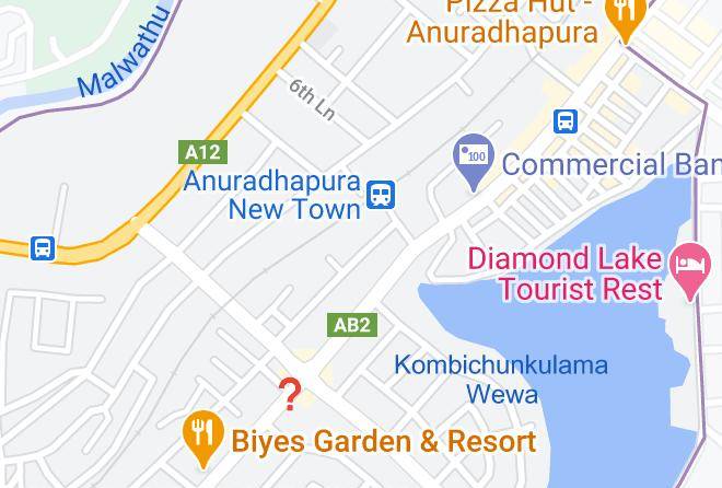 Anuradhapura - Rajasara Garden & Resort Maps