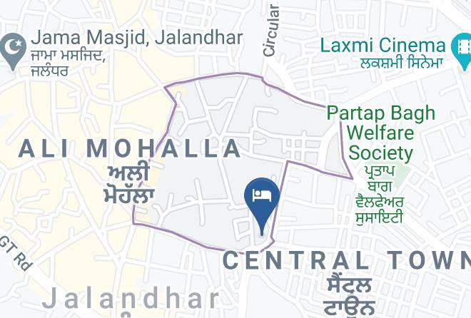 Jalandhar - Rajmahal Hotel Maps
