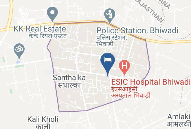 Bhiwadi - Rajpal Hotel Maps