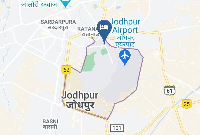 Jodhpur - Rajputana Palace Maps