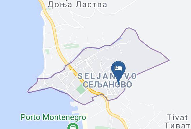 Tivat - Rajsko Mjesto Maps