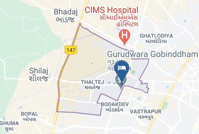 Ahmadabad - Rajvanshi Hotel Maps