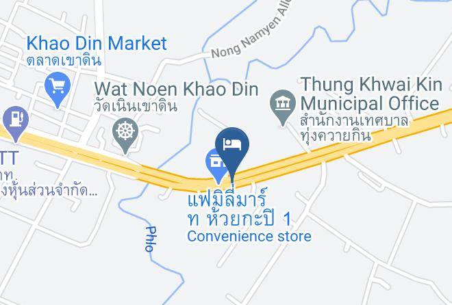 Amphoe Klaeng - Rak Chang Resort Maps