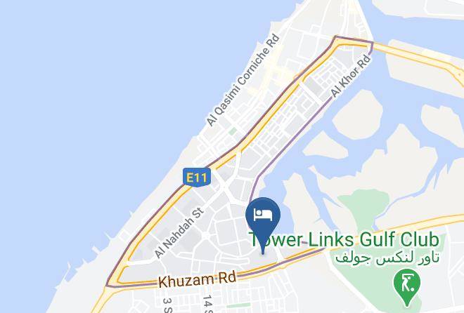 North Ras Al Khaimah - Rak Hotel Sports Club Maps