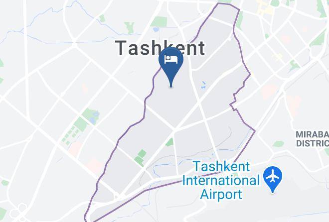 Tashkent - Rakat Hotel Maps